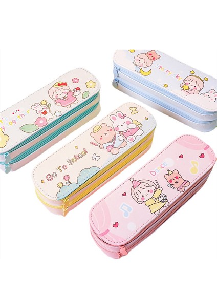 Çift Katmanlı Büyük Kapasiteli Kalem Kutusu (Yurt Dışından) fiyatları