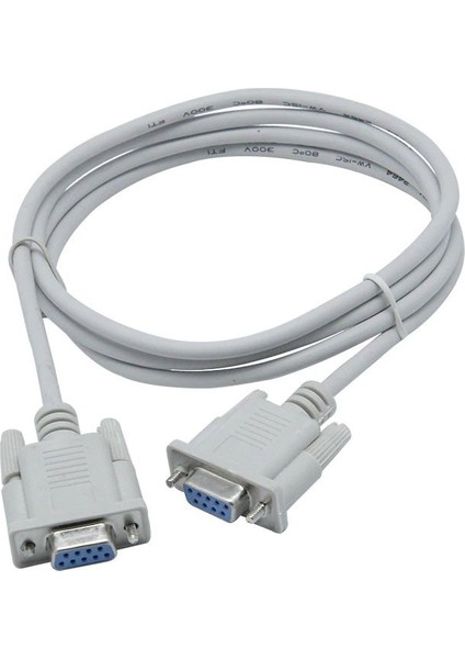 RS232 9 Pin Dişi Dişi Db9 9-Pin Seri Com Kablo 2m