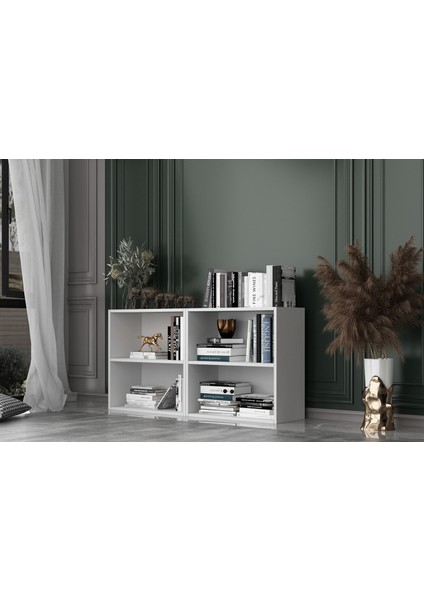 Rafli Kitaplik 130 cm Beyaz KTP-1250 fiyatları