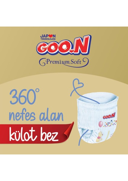 Premium Soft 4 Numara Külot Bez 9-14 kg 280 Adet