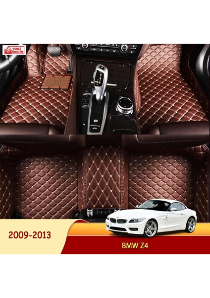 MİREN Bmw Z4 2009-2013 Uyumlu 5d Havuzlu Suni Deri OTO PASPAS