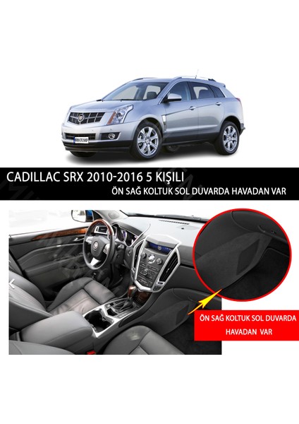 Cadillac Srx 2010-2016 5 kişili Uyumlu 5d Havuzlu Suni Deri OTO PASPAS