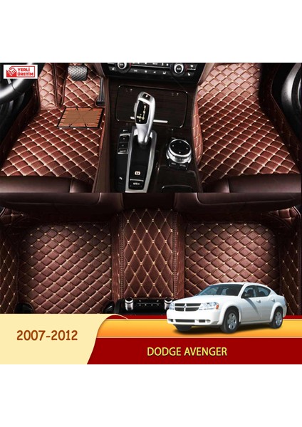 Dodge Avenger 2007-2012 Uyumlu 5d Havuzlu Suni Deri OTO PASPAS