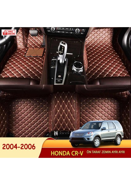 MİREN Honda Cr-V 2004-2006 Uyumlu 5d Havuzlu Suni Deri OTO PASPAS