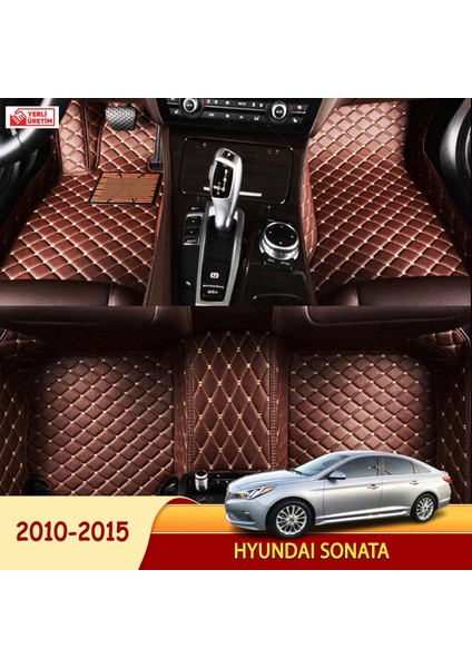 MİREN Hyundai Sonata 2010-2015 Uyumlu 5d Havuzlu Suni Deri OTO PASPAS
