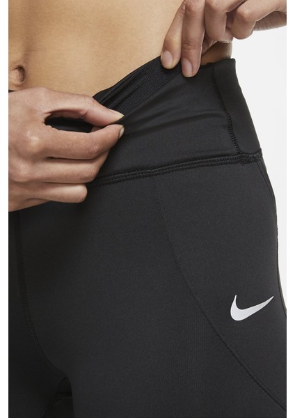 Fast Flash Runway Leggings Toparlayıcı Siyah Kadın Tayt