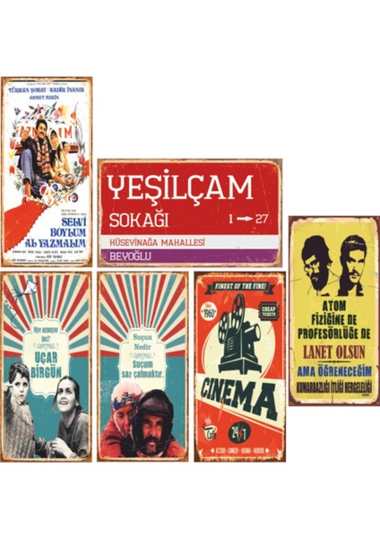 Yeşilçam Sokağı Poster Seti