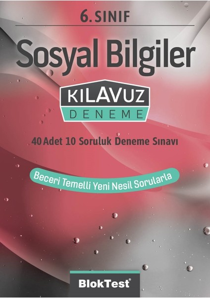 6. Sınıf Bloktest Sosyal Bilgiler Kılavuz Deneme