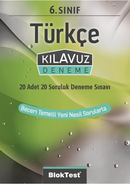 6. Sınıf Bloktest Türkçe Kılavuz Deneme