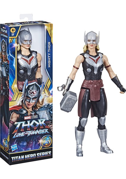 Marvel Avengers Thor: Love And Thunder Titan Hero Mighty Thor Figür F3365-F4136