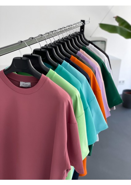 Lacivert Iki Iplik Basic T-Shirt BY-1208