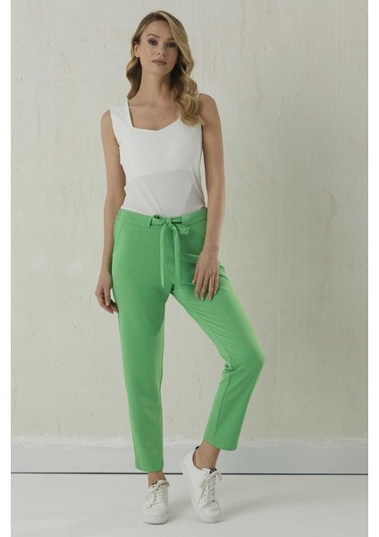 Beli Bağlamalı Arkası Lastikli Pantolon fiyatları