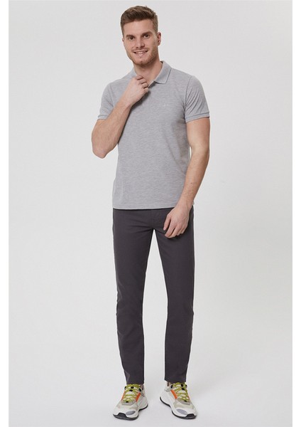% 100 Pamuklu Slim Fit Düğmeli Polo T Shirt Erkek Polo 222 Lcm 242057 7201 fırsatları