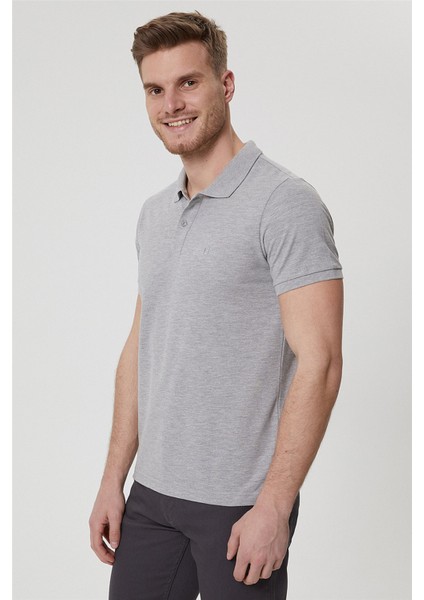 % 100 Pamuklu Slim Fit Düğmeli Polo T Shirt Erkek Polo 222 Lcm 242057 7201 modelleri