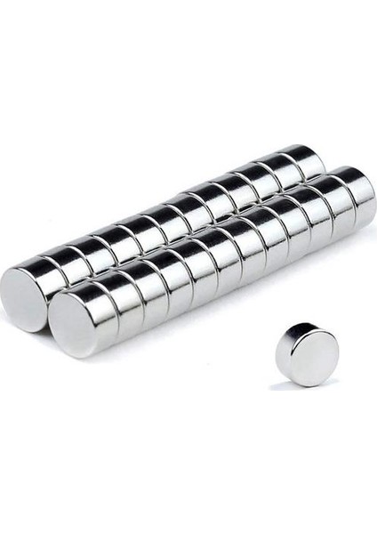 Ø5x3 mm Yuvarlak Küçük Mıknatıs - 5 mm x 3 mm - Neodyum