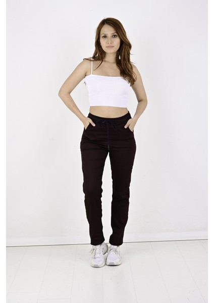 Jogger, Bel ve Paça Lastikli Bayan PANTOLON-1000