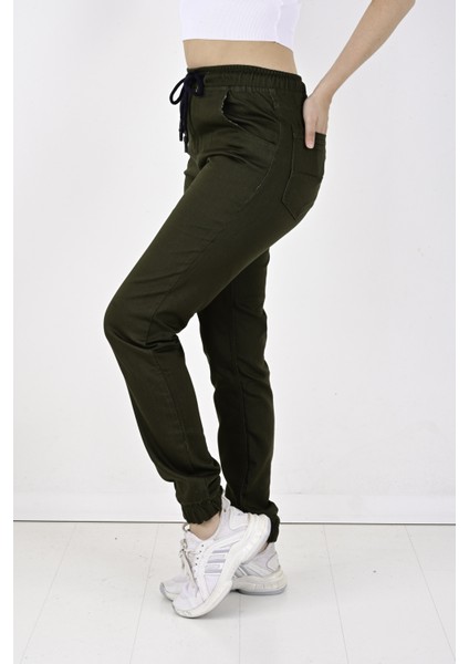 Jogger, Bel ve Paça Lastikli Bayan PANTOLON-1000 fırsatları