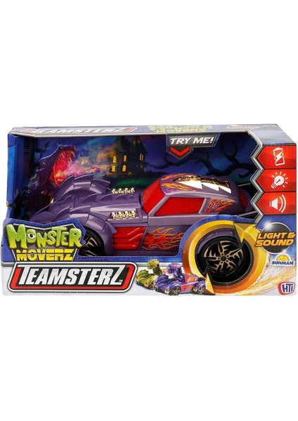 Teamsterz Monster Movers Sesli ve Işıklı Dönüşebilen Araba modelleri