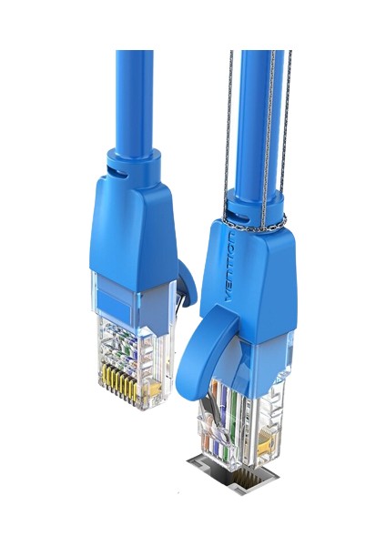 Li Hiqonic Cat6 1000MBPS Ethernet Internet Veri RJ45 Kablosu 1.5 Metre Mavi Kablo