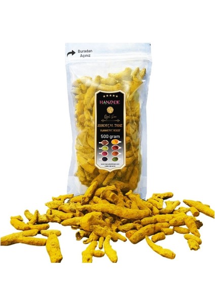 Zerdeçal Tane 500 gr