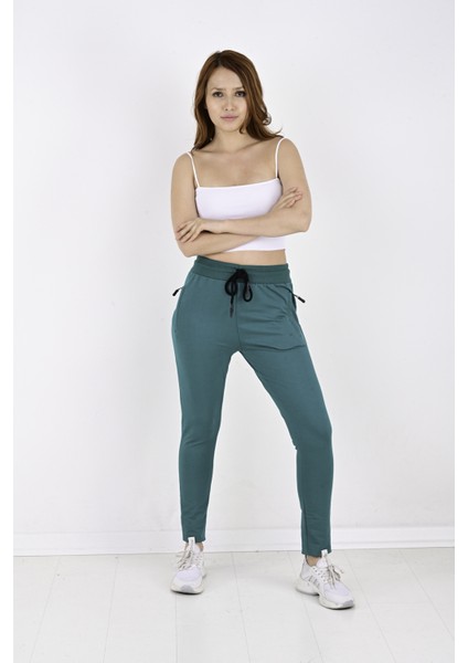 2 Iplik Paça Reşme Düz Bayan Eşofman ALTI-2215 fiyatları