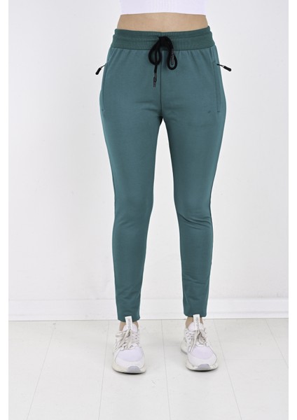 2 Iplik Paça Reşme Düz Bayan Eşofman ALTI-2215 modelleri