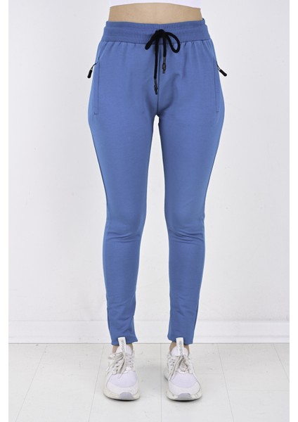 2 Iplik Paça Reşme Düz Bayan Eşofman ALTI-2215 modelleri