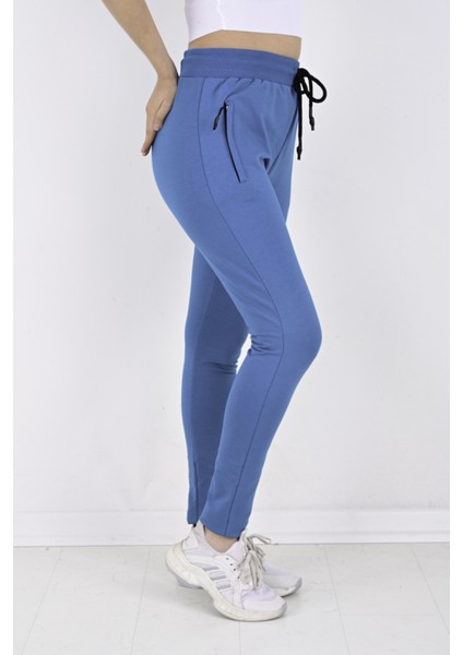 2 Iplik Paça Reşme Düz Bayan Eşofman ALTI-2215 indirimleri