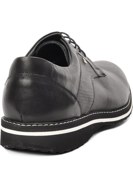 8071 A-Siyah Hakiki Deri Erkek Casual Ayakkabı fırsatları