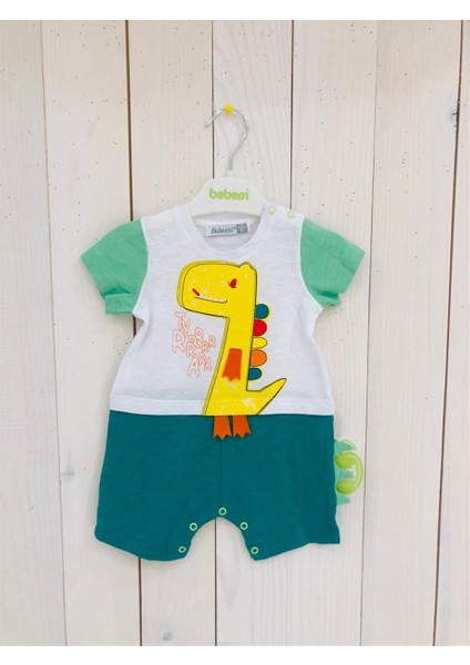 Bebessi Sevimli Karikatür Dinozor Desenli Tulum indirimleri