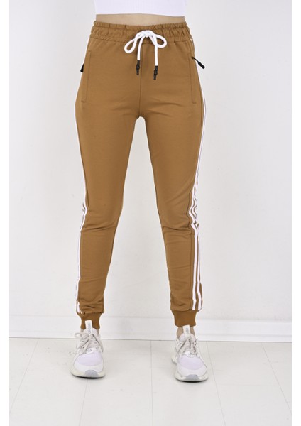 2 Iplik Yanları 3 Şeritli Bayan Eşofman ALTI-2220 modelleri