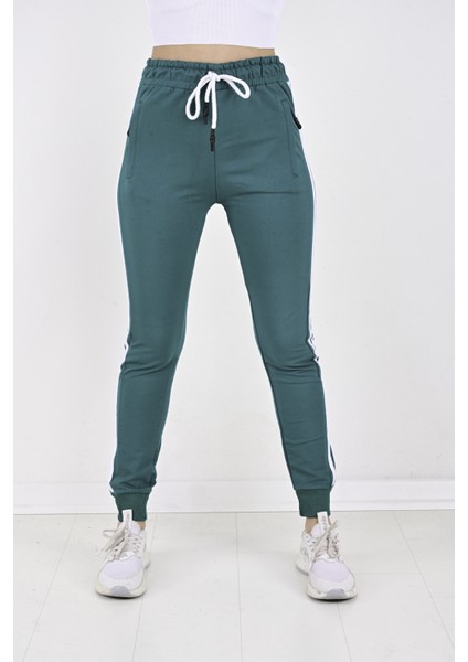 2 Iplik Yanları 3 Şeritli Bayan Eşofman ALTI-2220 modelleri