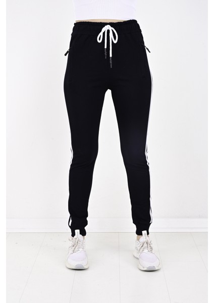 2 Iplik Yanları 3 Şeritli Bayan Eşofman ALTI-2220 modelleri