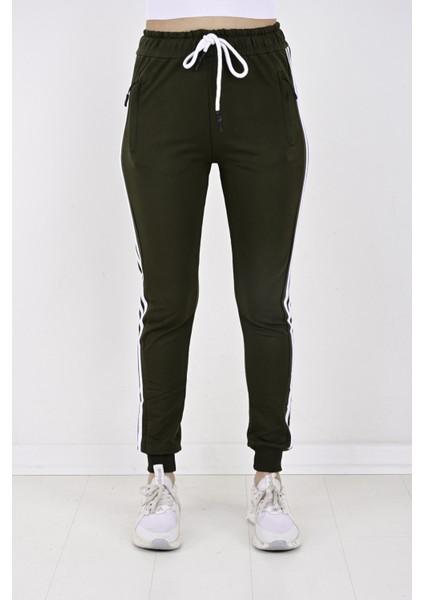 2 Iplik Yanları 3 Şeritli Bayan Eşofman ALTI-2220 modelleri