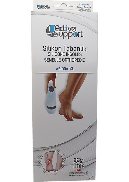 Support Silikon Tabanlık Xlarge 43-45 No