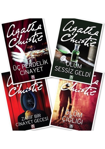 Üç Perdelik Cinayet - Ölüm Sessiz Geldi - Zarif Bir Cinayet Gecesi - Ölüm Çığlığı - Agatha Christie