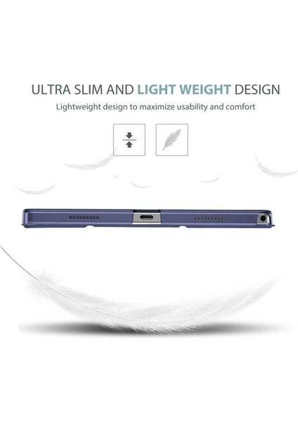 Samsung Galaxy Tab A8 10.5 SM-X200 X205 X207 Kılıf Pu Deri Smart Standlı Case fiyatları