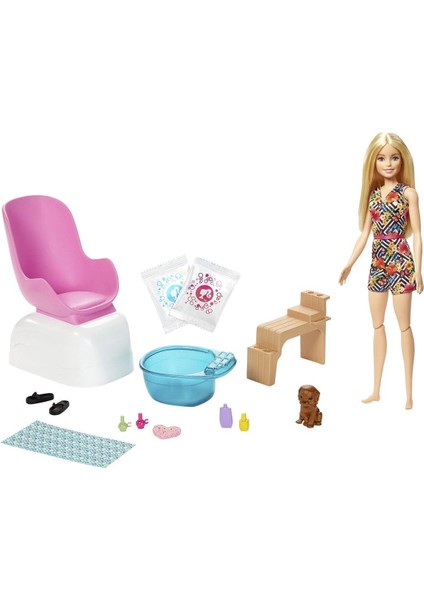 GHN07 Barbie® Sağlıklı Tırnak Bakımı Oyun Seti fiyatları