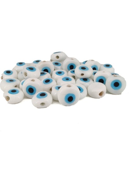 8 Adet 25 mm El Yapımı Danagöz Nazar Boncuğu