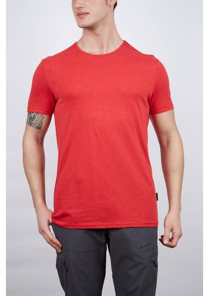 Albino Basic T-Shirt Kırmızı