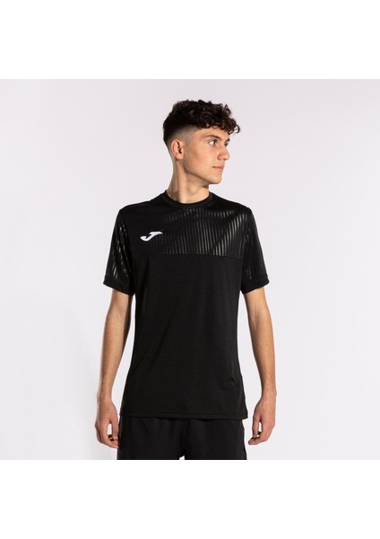 102743,1 Montreal Short Sleeve Siyah Tenis Erkek Tişört