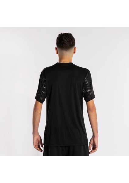 102743,1 Montreal Short Sleeve Siyah Tenis Erkek Tişört