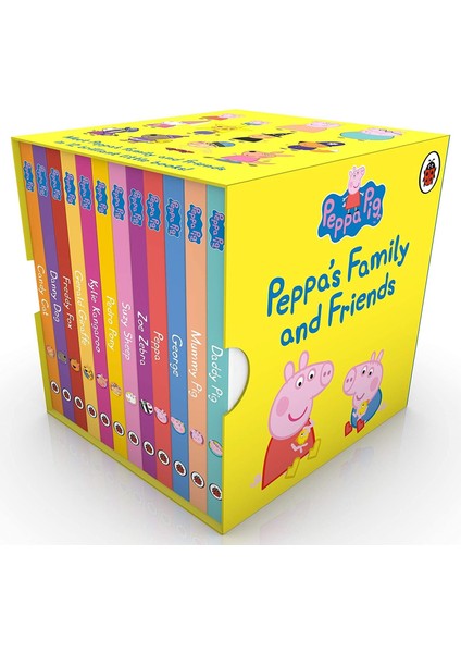 Peppa Pig Peppa's Family And Friends (Collection Of 12 Board Books)