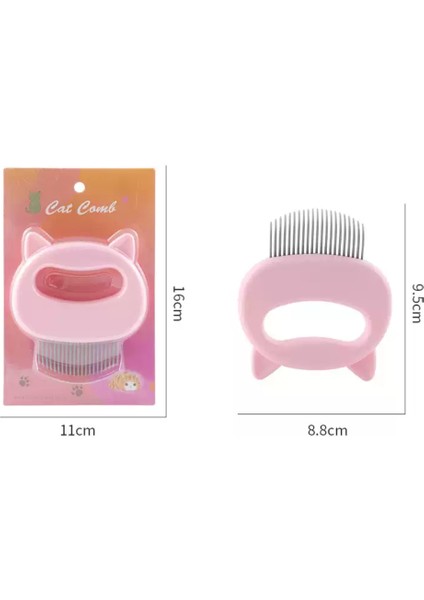 Kedi Köpek Tüy Bakım Masaj Tarağı 9.5X8.8 Cm fırsatları