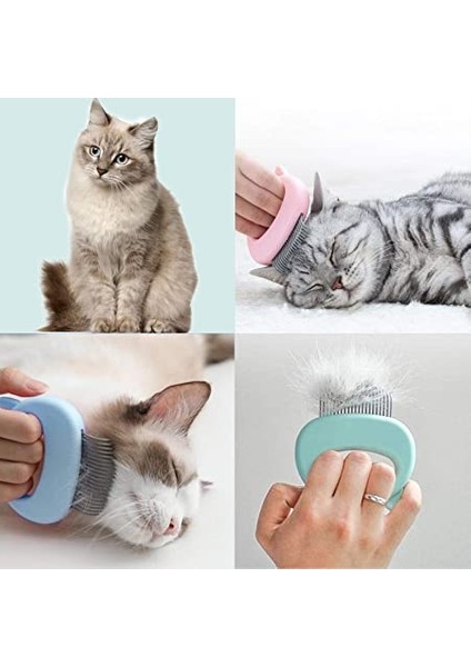 Kedi Köpek Tüy Bakım Masaj Tarağı 9.5X8.8 Cm indirimleri