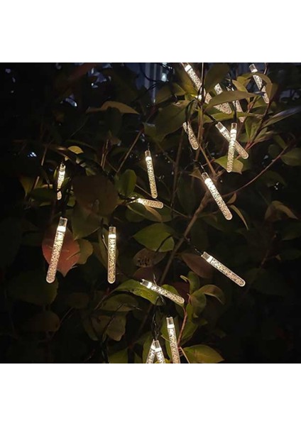 20W 20 LED Solar 5 Metre Işık Zinciri Günışığı