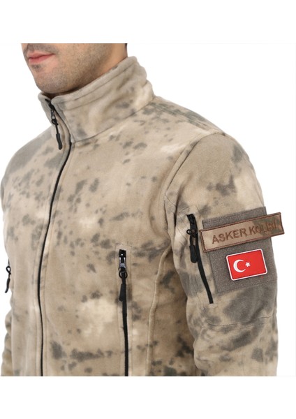 Askeri Malzeme Çok Cepli Jandarma Kamuflaj Tactical Polar