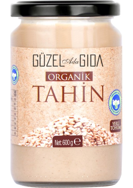 Organik Yerli Tahin 600 gr