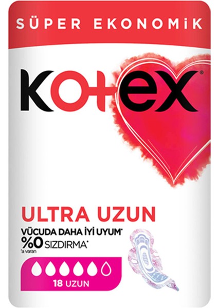 Ultra Süper Ekonomik Paket Uzun 18'li x 12 Paket