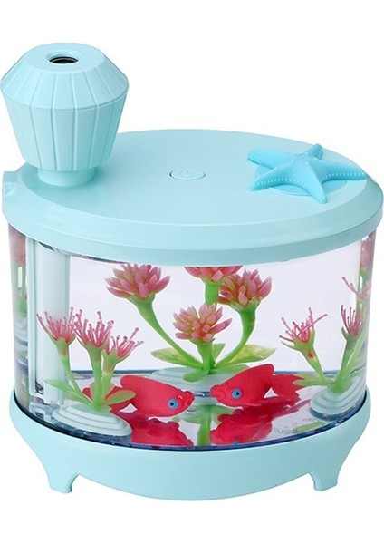 Anycast Pervaneli Dekoratif Lamba 460ML Oda Hava Nemlendirici Buhar Makinesi Koku Giderici